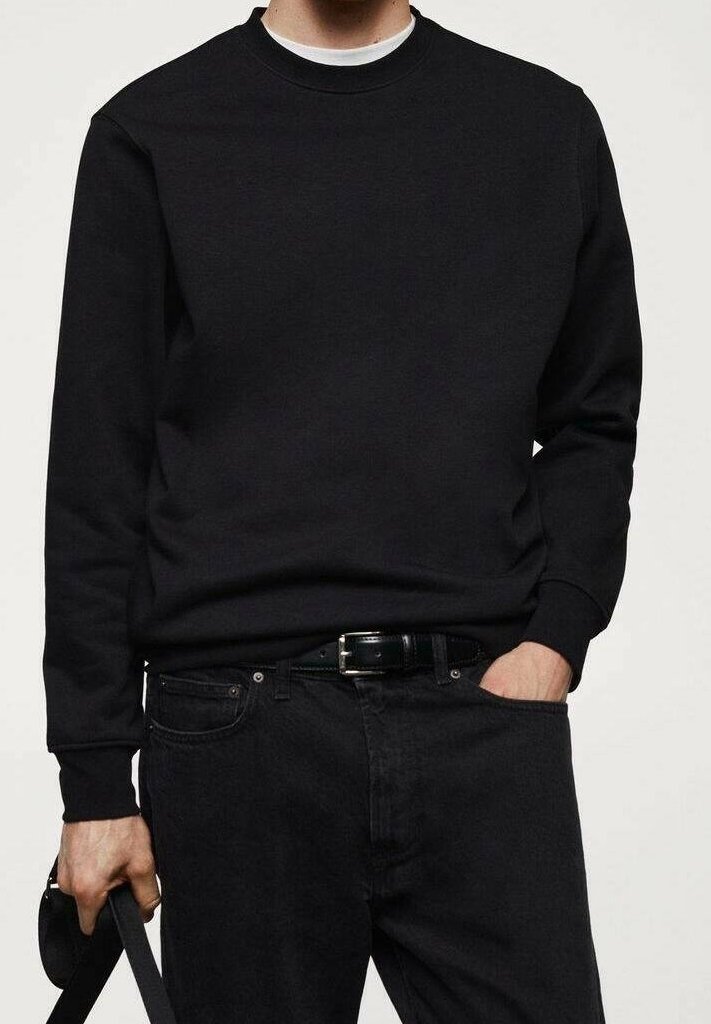 Mango Mikina - black
