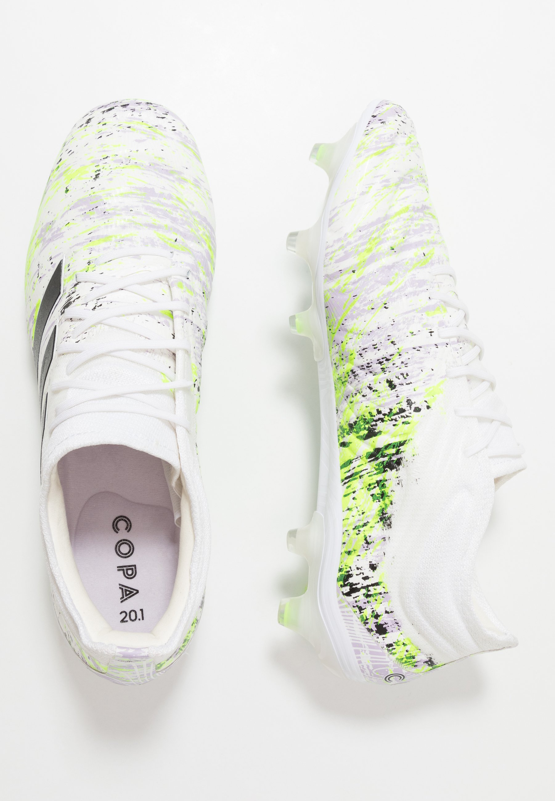 green and white copas