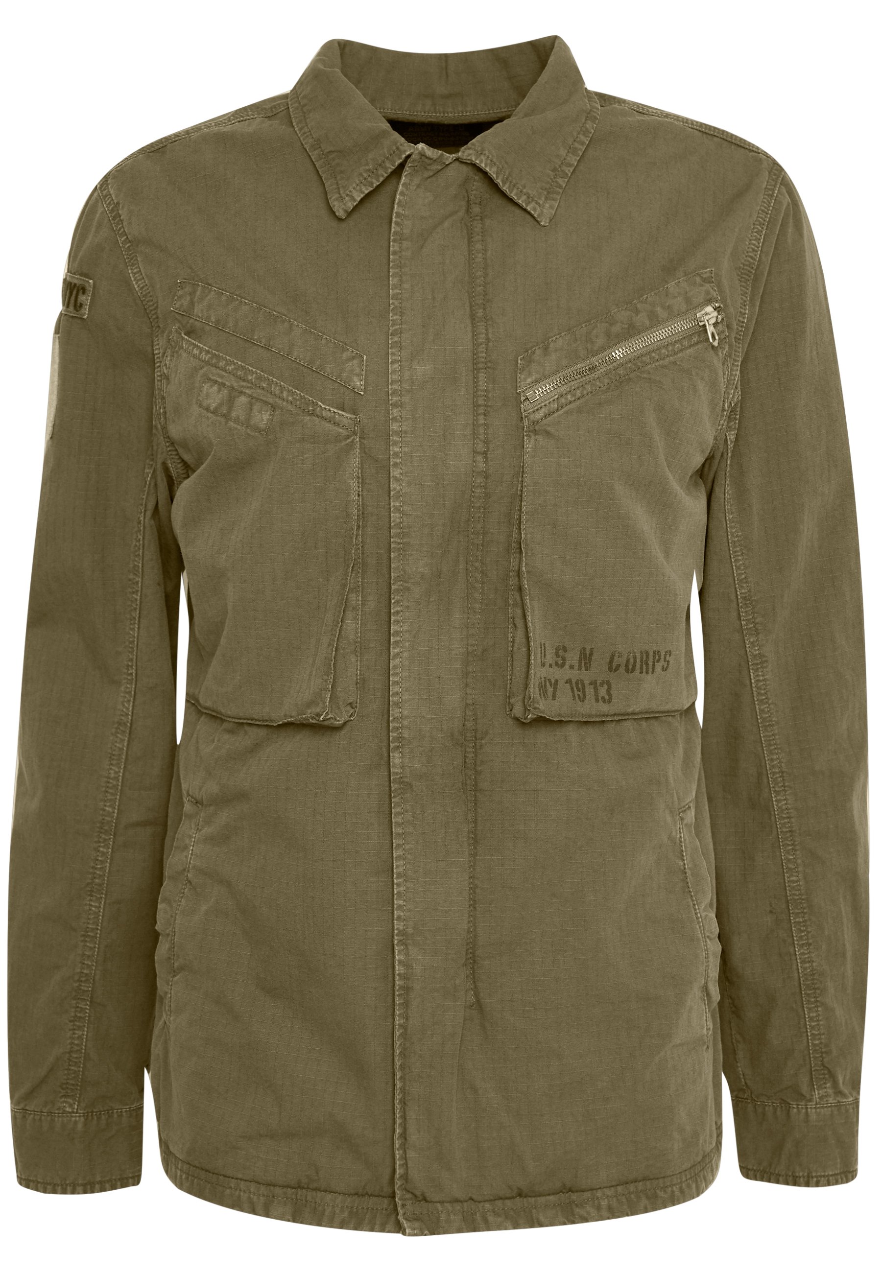 Schott ADAMS Lett jakke khaki Zalando.no Schott ADAMS - Lett jakke - khaki