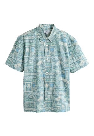 Next, REGULAR FIT - HAWAIIAN PRINT SHORT SLEEVE SHIRT  . - Hemd - blue