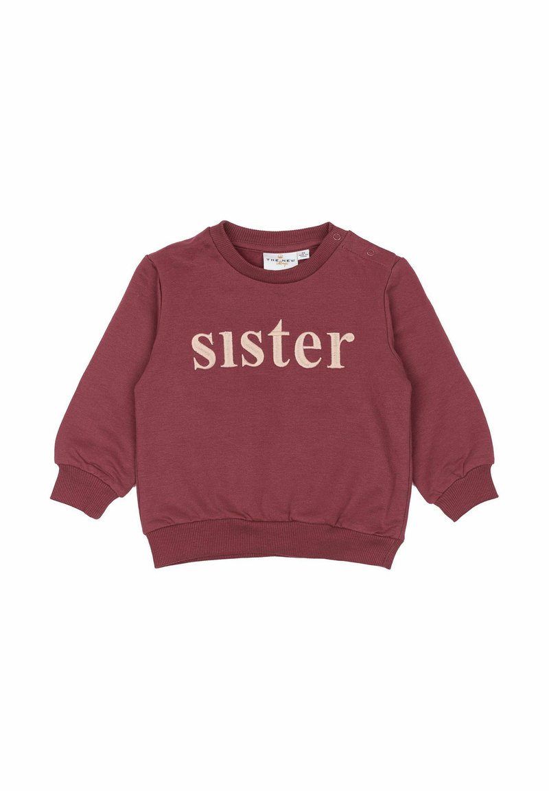 The New Siblings Sweater - crushed berry/rood gemêleerd - Zalando.be