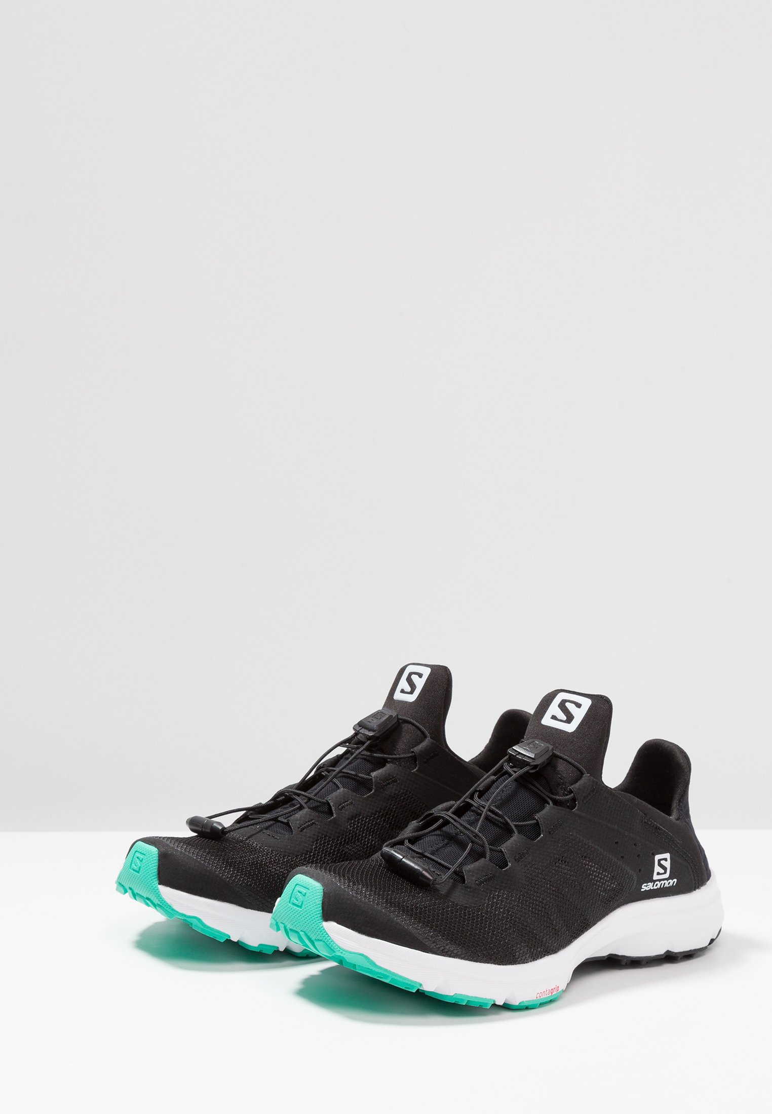 AMPHIB BOLD Laufschuh Neutral blackwhiteelectric green AMPHIB BOLD Laufschuh Neutral blackwhiteelectric green