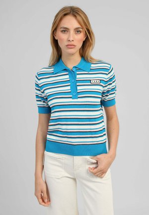 AN'GE, POLO NALBERIS TURQUOISE - Polo - turquoise