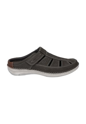 Mocassins Homme Josef Seibel Anvers 76 - Cuir Véritable, Semelle PU Légère, Largeur Confort K | Fermeture Velcro