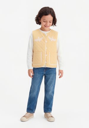 Copenhagen Colors QUILTED UNISEX - Chaleco - pale yellow