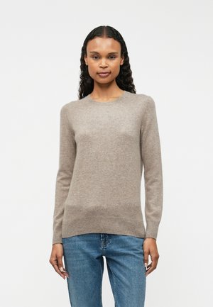 Pullover - taupe chine