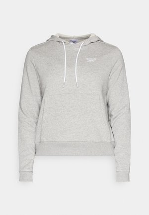 Reebok IDENTITY SMALL LOGO FRENCH TERRY HOODIE - Hættetrøje - grey