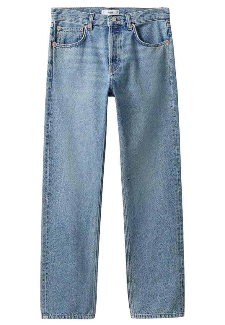Mango Straight leg jeans blauw