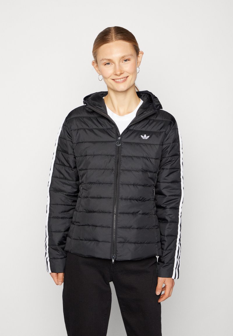 gallon Motivering Vær sød at lade være adidas Originals SLIM PADDED JACKET - Overgangsjakke - black/sort -  Zalando.dk