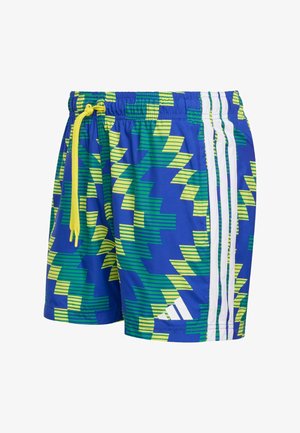 adidas Sportswear, ADIDAS SPORTSWEAR FOOTBALL-INSPIRED GRAPHIC SWIM SHORTS 5 INCH - Kupaće hlače - bright yellow white