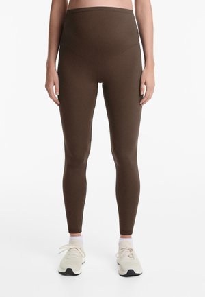 COMFORTLUX 65cm MATERNITY - Tights - mottled light brown
