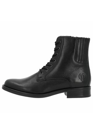 SILBA - Schnürstiefelette - black