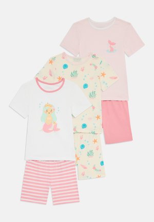 SET 3 PACK - Pyjama - off white/pink/coral