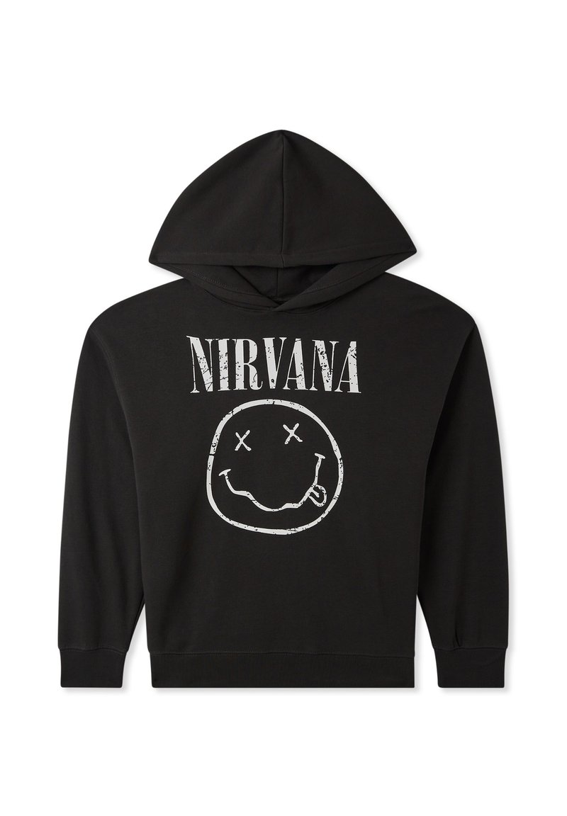 Felpa Con Cappuccio Uomo Nirvana 'Angel' Carbone: Regular, Merch Ufficiale - 3