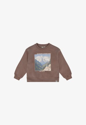 Daily7, SWEATER PRINT - Sweater - almond brown