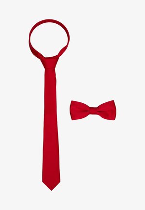 ONSTHEO BOW TIE SET - Fluga - pompeian red