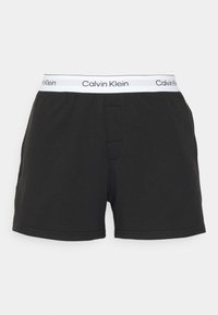 SLEEP SHORT MODERN COTTON - Pyjamasbukse - black