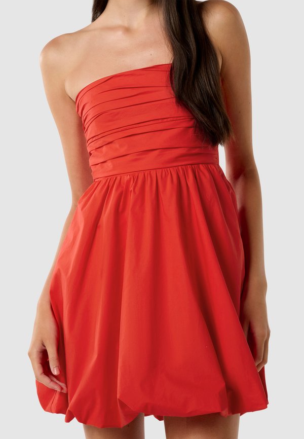 PHOEBE BUBBLE HEM MINI - Cocktail dress / Party dress - flame scarlet4