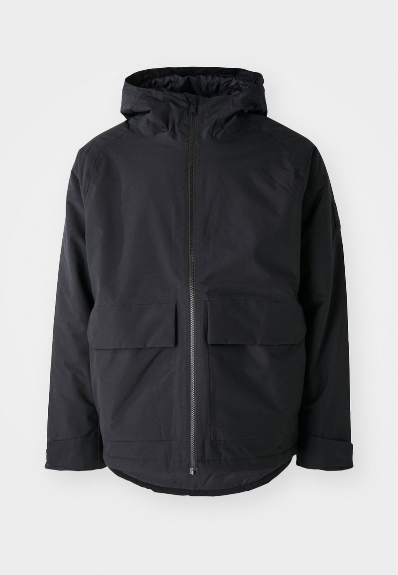 Jack Wolfskin Wintermantel zwart
