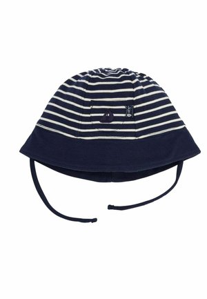 JoJo Maman Bébé STRIPE SUN-REGULAR FIT - Kalap - navy ecru stripe