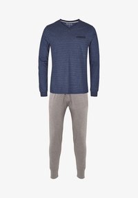 Selected, gestreift grau