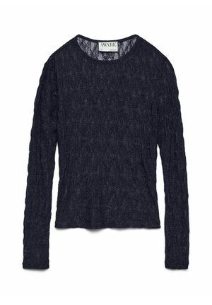 Vero Moda, BLUSE AWTESSY TOP - Blouse - night sky