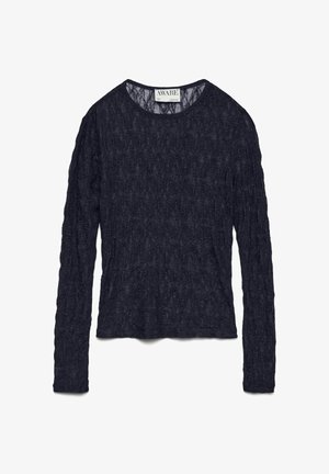 Vero Moda, BLUSE AWTESSY TOP - Pluus - night sky