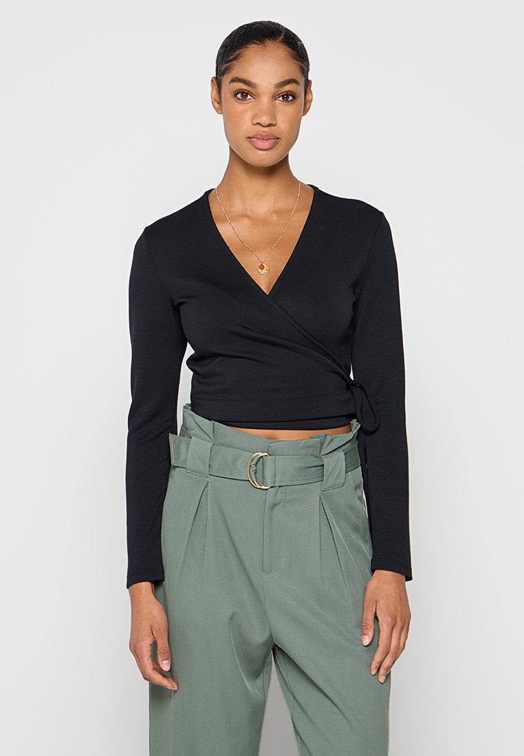 Scotch & Soda Longsleeve zwart