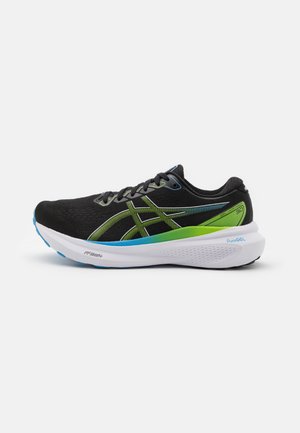 GEL-KAYANO 30 - Stabile løpesko - black/electric lime