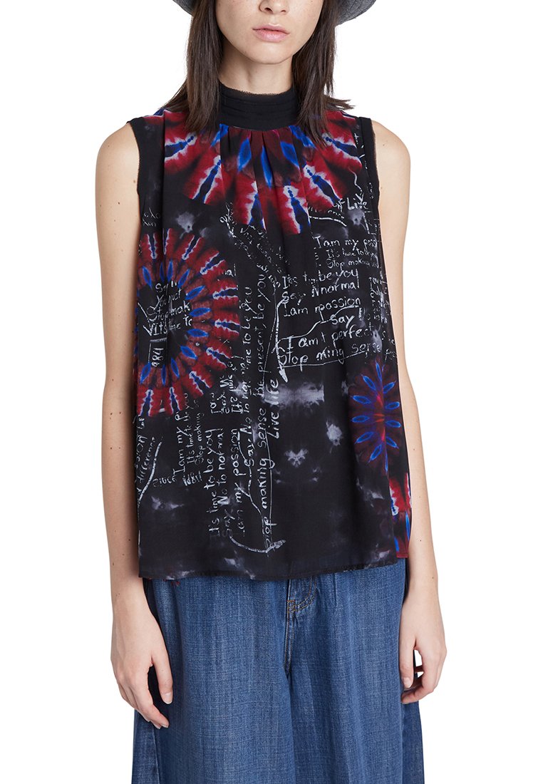 Desigual Blouse zwart Desigual Blouse zwart