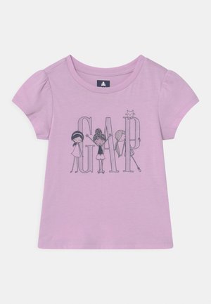 TODDLER GIRL LOGO - Triko s potiskem - light pink