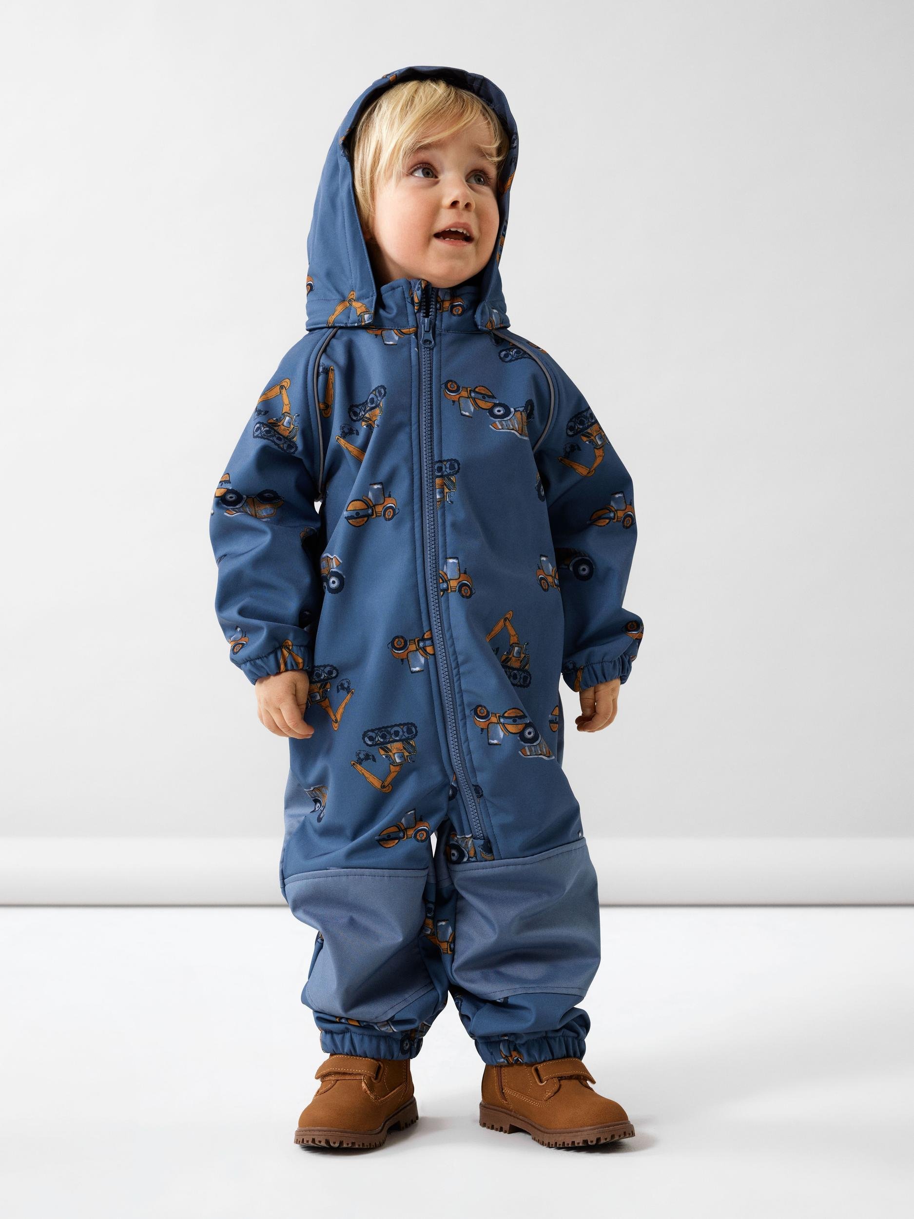 Name it NMMALFA SUIT - Regenanzug - bering sea/blau - Zalando.de