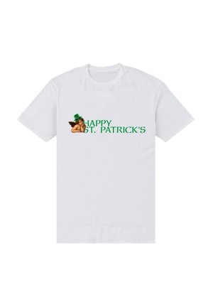 Henry Tiger, APOH LONDON HAPPY ST PATRICK S DAY CHERUB - T-shirt imprimé - white