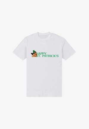 Henry Tiger, APOH LONDON HAPPY ST PATRICK S DAY CHERUB - T-shirt imprimé - white