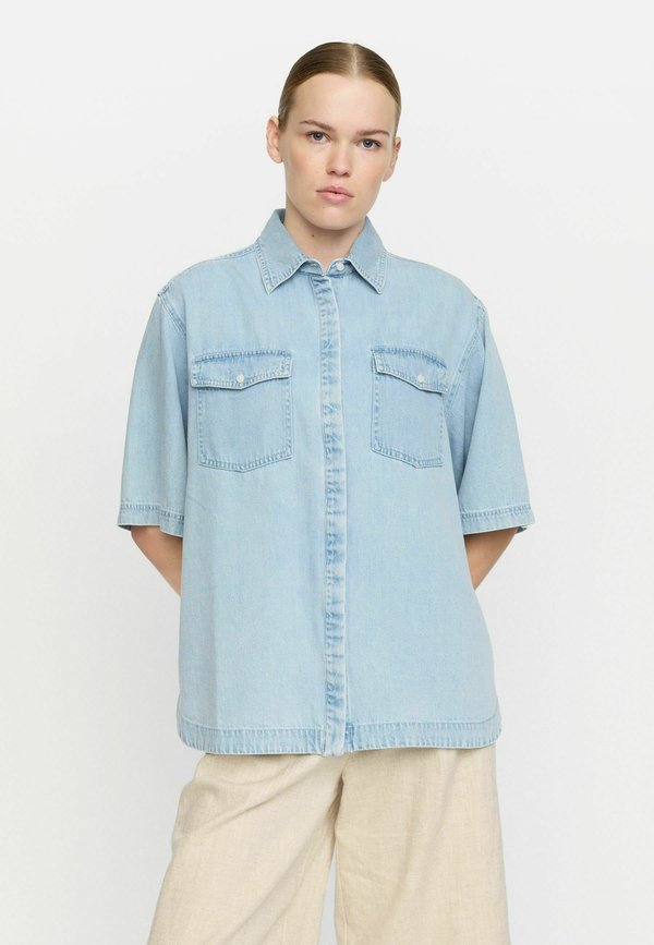 SRRIVIERA - Hemd - light wash