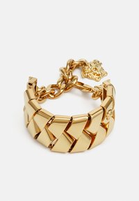 Ej vald, gold-coloured