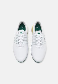adidas Golf Golfskor - footwear white/collegiate green/yellow