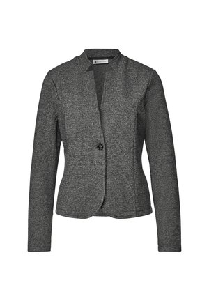 Street One, BLAZER WITH A HOUNDSTOOTH PATTERN - Blazer - black