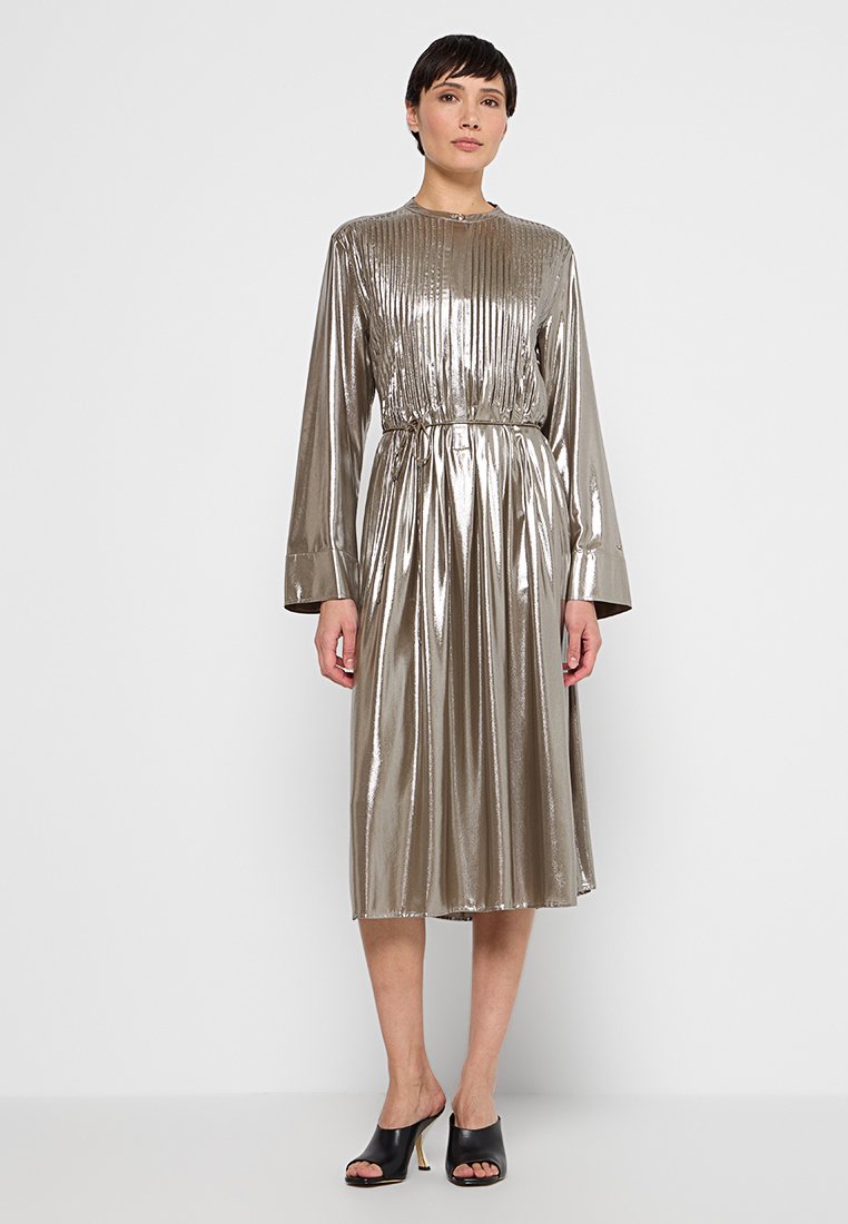 Tommy Hilfiger Blousejurk zilverkleurig