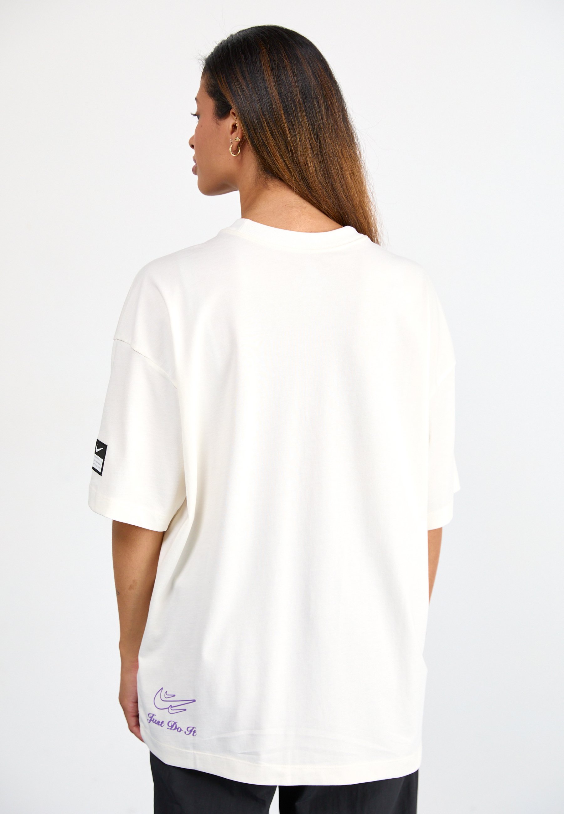 売れ筋商品|||ナイキ Tシャツ レディース トップス DANCE TEE - Print T-shirt - sail NIKE AS W NSW DANCE OS TEE SAIL（ナイキ ウィメンズ NSW