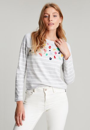 LONG SLEEVE - Long sleeved top - grey large leopard