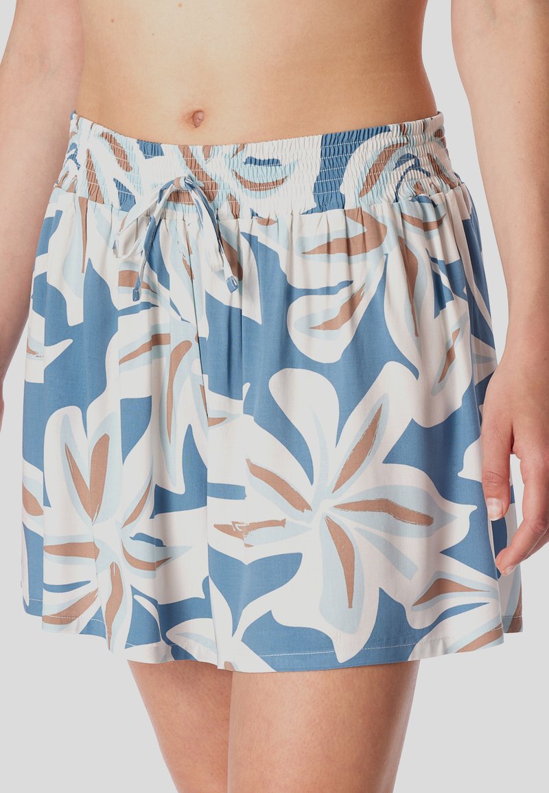 Schiesser Pyjamabroek - beige blau