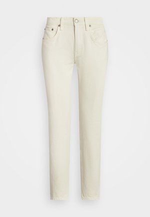 RELAXED TAPERED ANKLE JEAN - Straight leg jeans - mascarpone cream