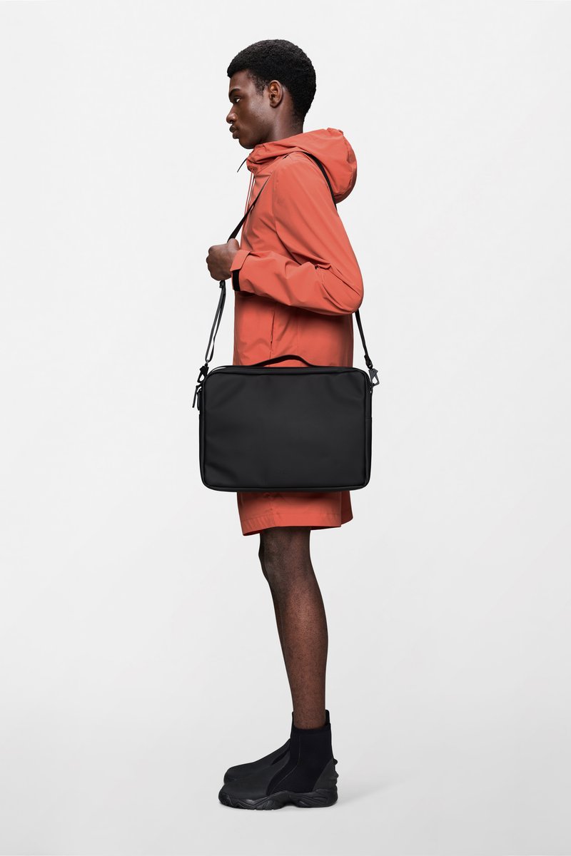Rains LAPTOP BAG 15″/16″ UNISEX - Borsa porta PC - black/nero - Zalando.it