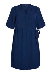 Zizzi Vestido informal - navy blazer