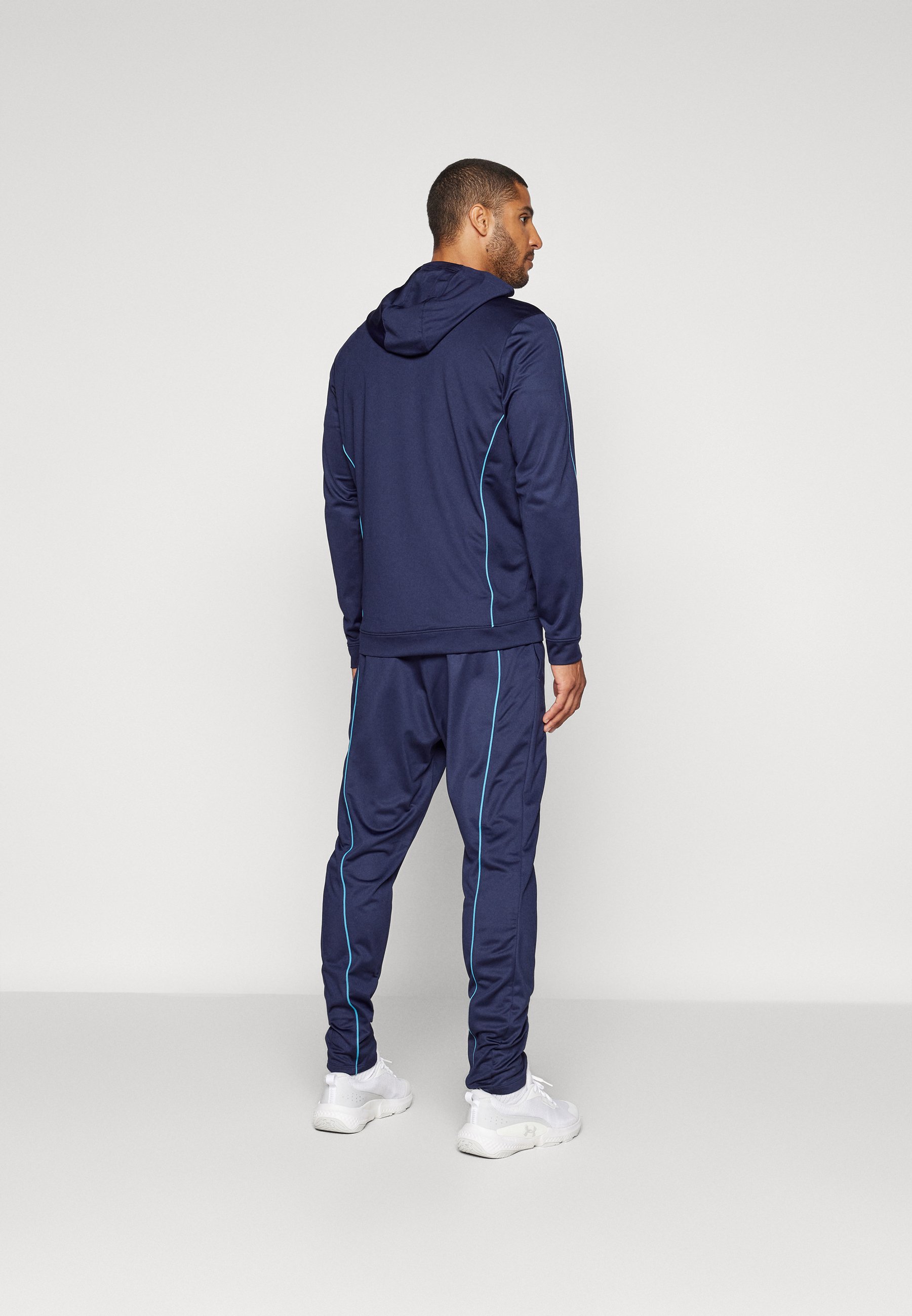 Under Armour TRACKSUIT - Tracksuit - midnight navy/ether blue/dark