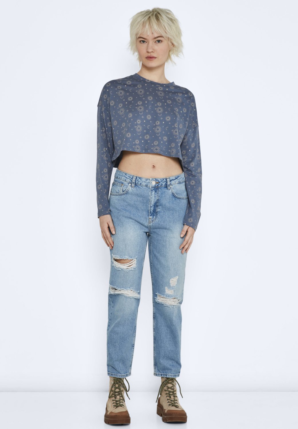 Noisy May NMISABEL - Straight leg jeans 