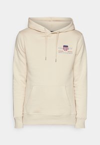 MEDIUM ARCHIVE SHIELD HOODIE - Mikina - beige