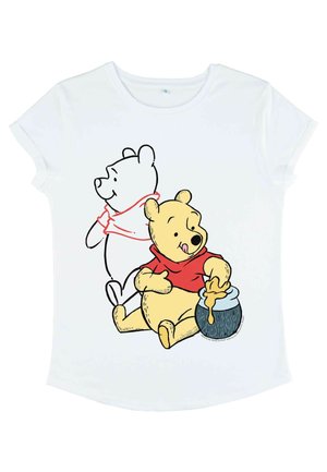 Disney WINNIE THE POOH POOH LINE ART - T-shirt print - white