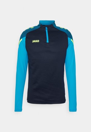 JAKO ZIP PERFORMANCE - Long sleeved top - marine/blau